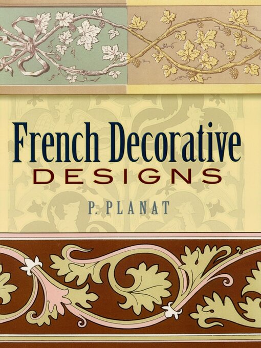 Title details for French Decorative Designs by P. Planat - Available